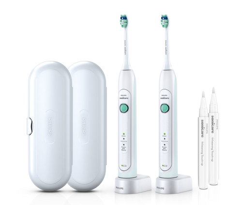 Philips Sonicare HealthyWhite HX6732/76 electric toothbrush Adult Sonic toothbrush Green, White – image 2