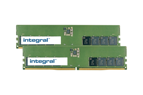 Integral 32GB (2x16GB) PC RAM MODULE DDR5 5600MHz PC5-44800 UNBUFFERED NON-ECC DIMM