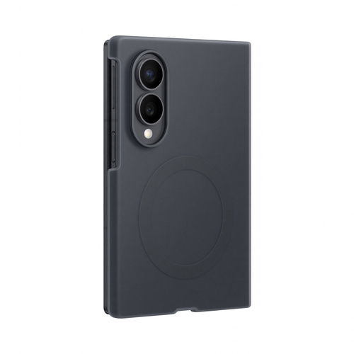 Samsung Galaxy Z Fold 8 Siliconen Back Cover met Magneet Zwart, afbeelding 3