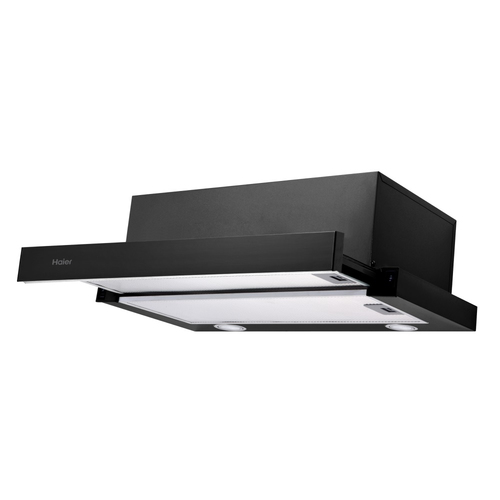 Haier 671 HVX-T671B Semi built-in (pull out) Black 122 m³/h