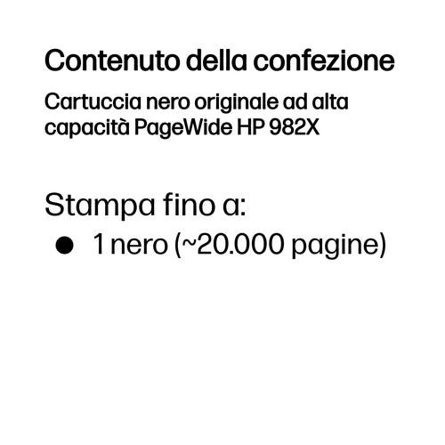 HP 982X – Cartuccia nero originale