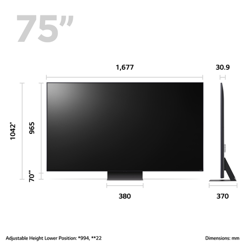 LG 75QNED816RE.AEK TV – image 3