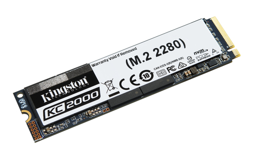 Kingston Technology KC2000 250 GB M.2 PCI Express 3.0 NVMe 3D TLC – image 2