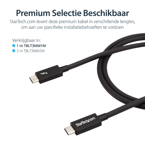 StarTech.com TBLT3MM1M - Thunderbolt-kabel, afbeelding 9