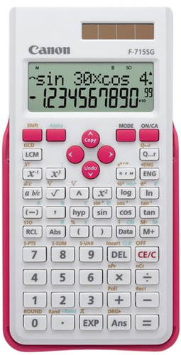 F-715SG white+pink/Scientific Calculator