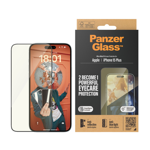 PanzerGlass - Schermbeschermer voor mobiele telefoon, afbeelding 2