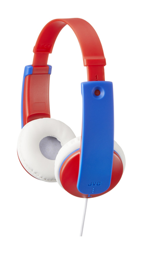 JVC HA-KD7-R-E Headphones Wired Head-band Music Blue, Red, White