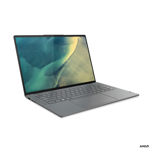 Lenovo Yoga Slim 7 ProX 14ARH7 AMD Ryzen™ 7 6800HS Ноутбук 36,8 cm (14.5") 3K 16 GB LPDDR5-SDRAM 1 TB Твердотельный накопитель (SSD) NVIDIA GeForce RTX 3050 Wi-Fi 6E (802.11ax) Windows 11 Home Серый Немецкий