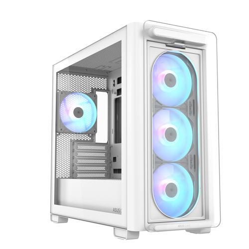 Asus A23 Plus MicroATX Argb Gaming Case - White - 90DC00K3-B19010 - image 5