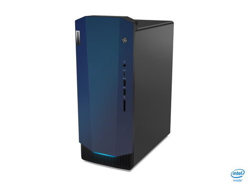 Lenovo IdeaCentre Gaming5 Intel® Core™ i5 i5-11400F 16 GB DDR4-SDRAM 512 GB Твердотельный накопитель (SSD) NVIDIA GeForce RTX 3060 Windows 11 Home Tower ПК Черный, Синий