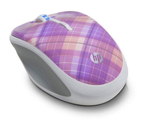 HP 2.4GHz Wireless Optical (Preppy Pink) Mobile Mouse – image 2