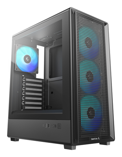 DeepCool CC550 4F Midi Tower Zwart