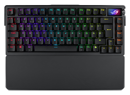 Asus Rog Azoth Extreme 75% Carbon Fiber Mechanical Gaming UK Layout Keyboard - 90MP03MA-BKEA01 - image 1