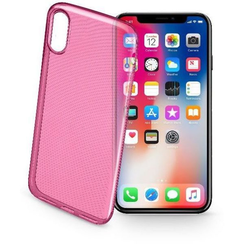 Cellularline 38632 mobilo telefonu apvalks 14,7 cm (5.8) Aploksne Rozā
