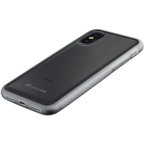 Cellularline 38625 mobiliojo telefono dėklas 14,7 cm (5.8) Juoda, Permatomas