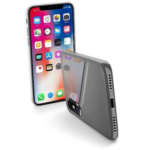 Cellularline 38628 mobiliojo telefono dėklas 14,7 cm (5.8) Juoda, Permatomas