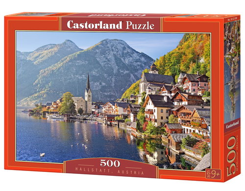 Castorland Hallstatt, Austria 500 pcs Pusle 500 tk Maastik