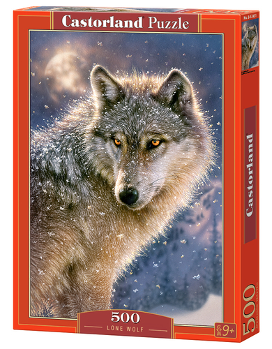 Castorland Lone wolf 500 pcs Puzzlespiel 500 Stück(e) Fauna