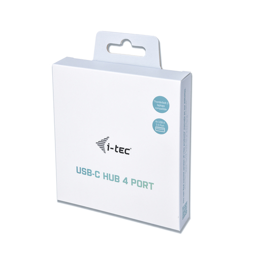 i-tec 4-Port USB-C Metal usb-hub, afbeelding 4