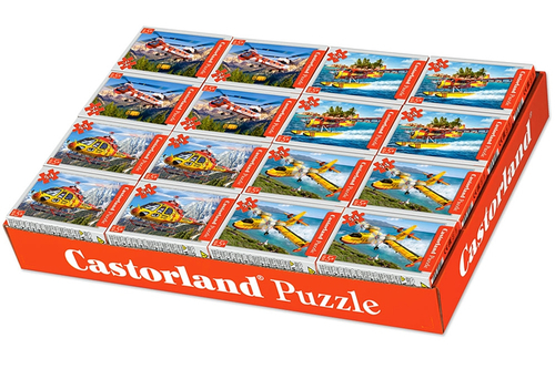 Castorland A-08521-LO pusle 54 tk Lennuk