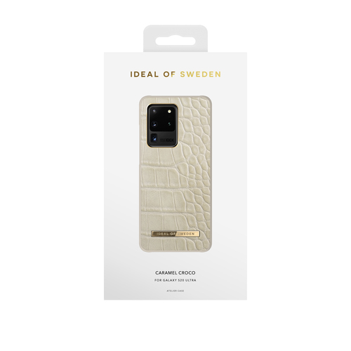 iDeal of Sweden Atelier Case Galaxy S20U Caramel Croco