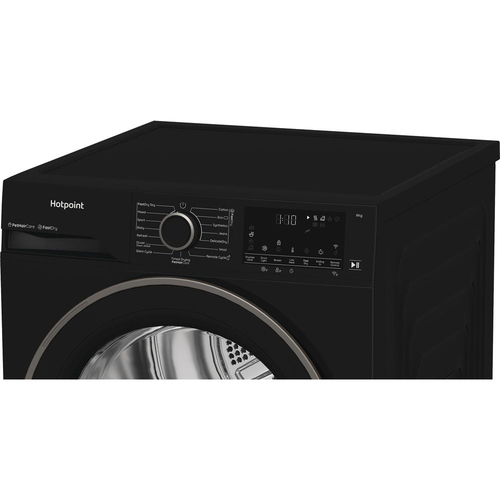 Hotpoint Fabric Care C HD 94M Bbs UK 9Kg Heat Pump Tumble Dryer - Black - A+++ Rated, Black - image 4