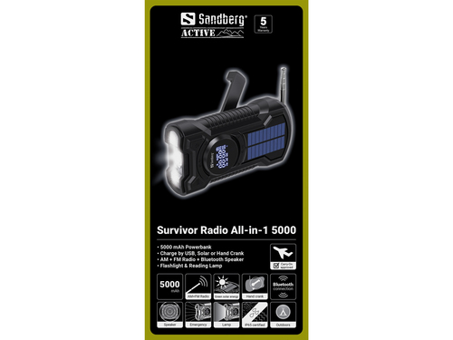 Sandberg Survivor Radio All-in-1 5000 – image 9