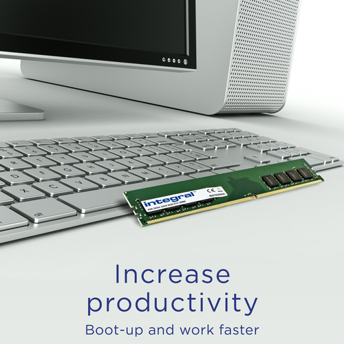 Integral 16GB PC RAM MODULE DDR4 2666MHZ PC4-21300 UNBUFFERED NON-ECC DIMM – image 2