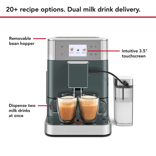 KitchenAid KF7 Fully Automatic Espresso Machine Juniper - image 4