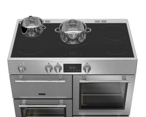 Hotpoint RH100IA21X cooker Range cooker Electric Zone induction hob Stainless steel – image 5