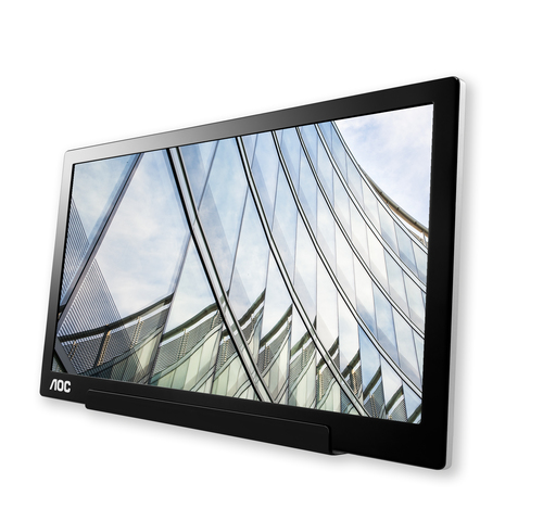 AOC 01 Series I1601FWUX. Tamanho do ecrã na diagonal: 39,6 cm (15.6"), Resolução: 1920 x 1080 pixels, Tipo de HD: Full HD,