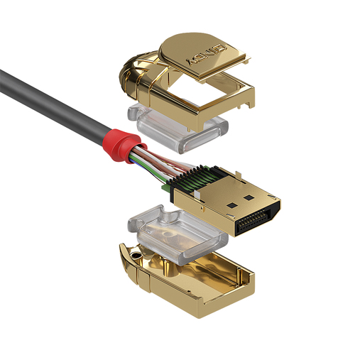 Lindy DisplayPort Kabel Gold Line 8K60Hz 3m, afbeelding 3