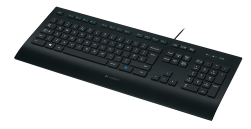 Logitech Keyboard K280e for Busi. [DE] black