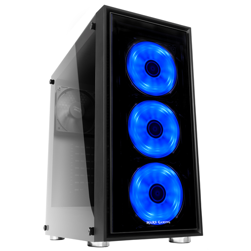 Mars Gaming MC7 computer case Midi Tower Black – image 3