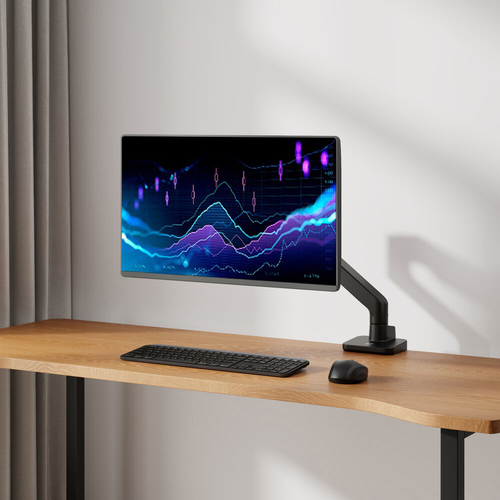 ACT AC8340 Monitorhalterung 49 Zoll mit Gasdruckfeder für 1 Monitor – Foto 7 von 8