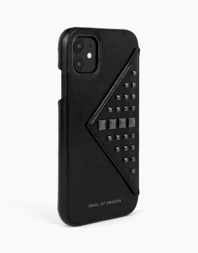 iDeal of Sweden Statement Case iPhone 11/XR Beatstuds Glossy Black – image 5