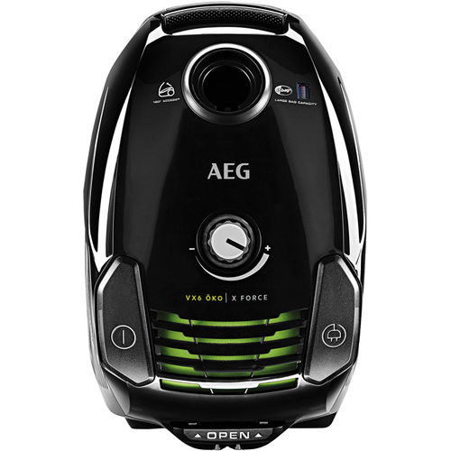 AEG VX6-2-ECO Stofzuiger met zak Zwart, afbeelding 2