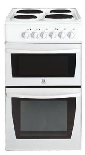 Indesit KD3E1WG cooker Freestanding cooker Electric Sealed plate White
