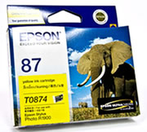 Epson UltraChrome Hi-Gloss2 Yellow Ink Cartridge