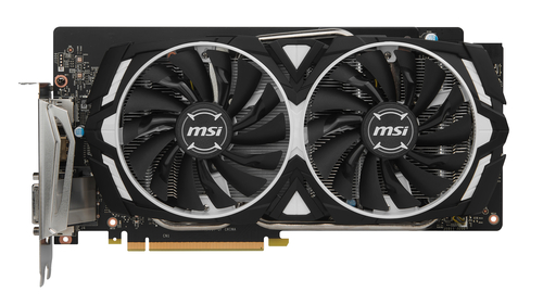 MSI ARMOR GTX 1060 6G OC видеокарта NVIDIA GeForce GTX 1060 6 GB GDDR5