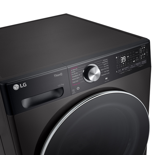 LG FWY937BCTA1 washer dryer Freestanding Front-load Black – image 8