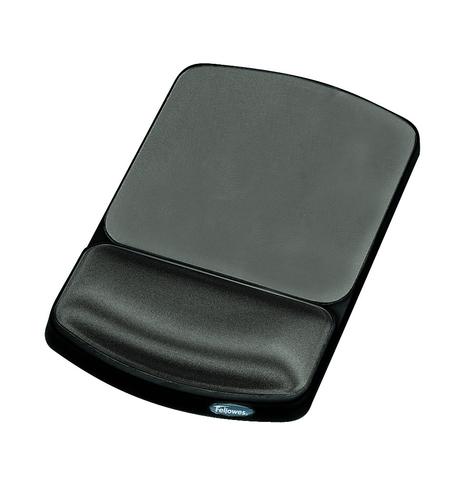 Mouse Pad Fellowes con Descansa Muñecas de Gel Grafito 91741 - 91741