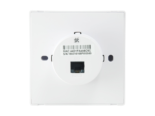 LevelOne AC750 Dual Band PoE Wireless Access Point, In-Wall Mount, Controller Managed – image 4