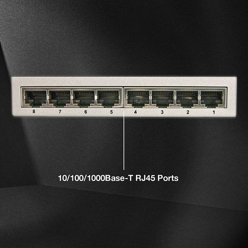 Lindy Network Switch - 8 Poorten, afbeelding 2