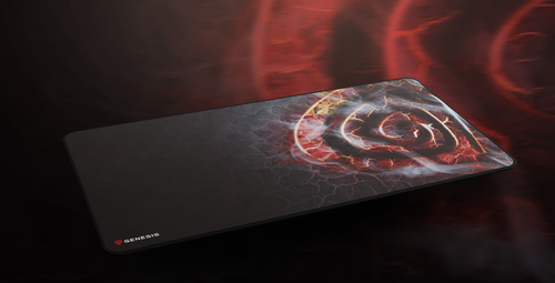Genesis muismat CARBON 500 "LAVA" XXL (900mm x 450mm), afbeelding 3