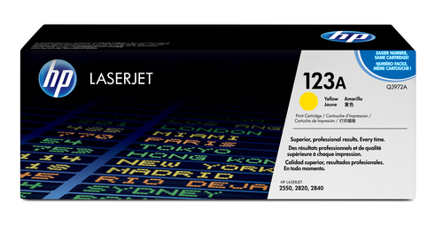 HP 123A Yellow Original LaserJet Toner Cartridge – image 1