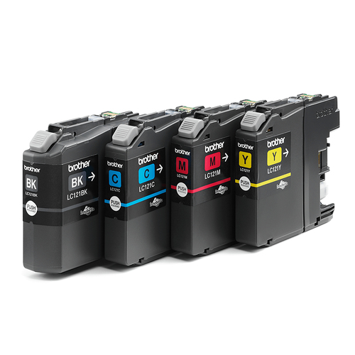 Brother LC121 Inkjet Cartridge Multipack Cmyk LC121VALBP - image 3