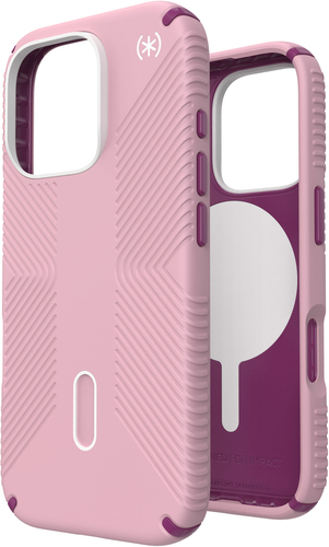Speck Presidio2 Grip + ClickLock Apple iPhone 16 Pro Wednesday Pink - with Microban – image 4