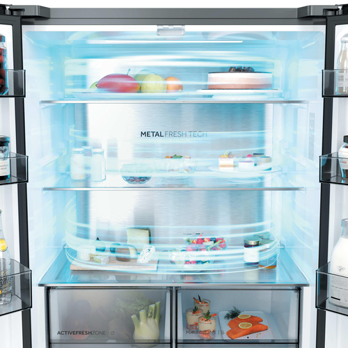 Haier HCR58S18DNMB side-by-side refrigerator Freestanding – image 9