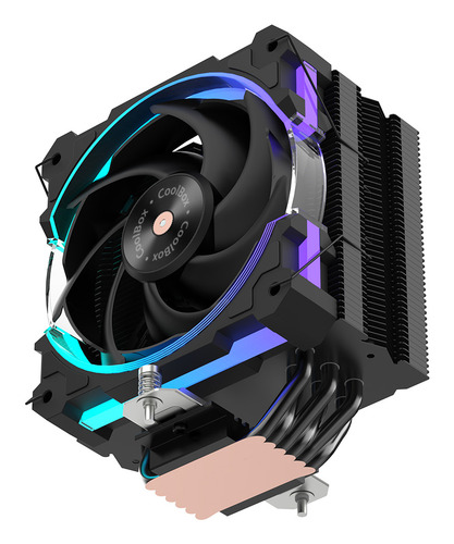 CoolBox Refrigerador CPU H6 Ring ARGB